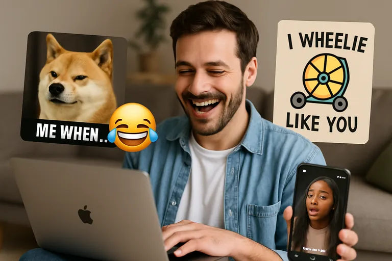 Van memes tot woordgrappen: slimme humor die je laat lachen en delen