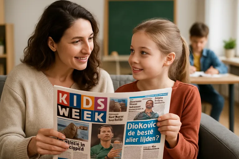 Kidsweek gebruiken thuis en op school