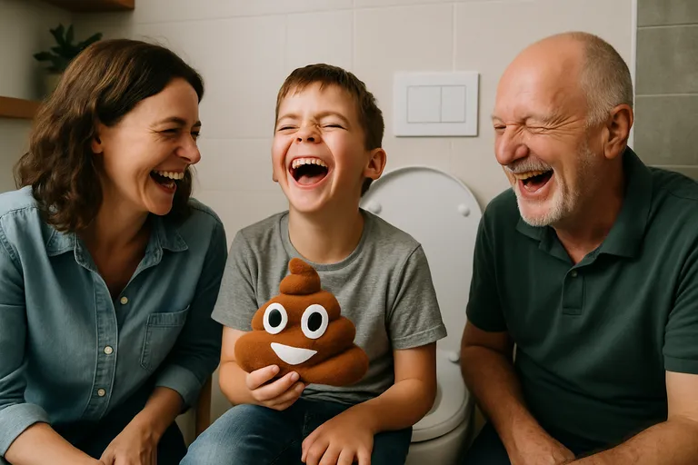 Lach je krom met poepgrappen en wc humor voor jong en oud