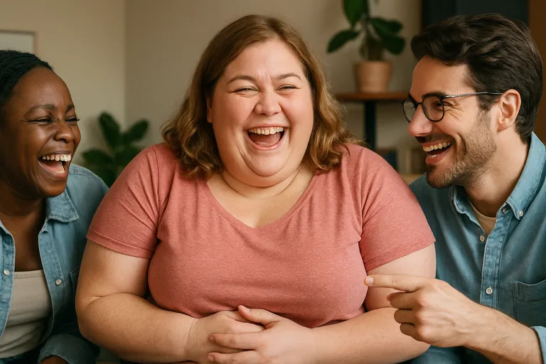 Lachen met respect: grappen maken zonder te mikken op iemands gewicht