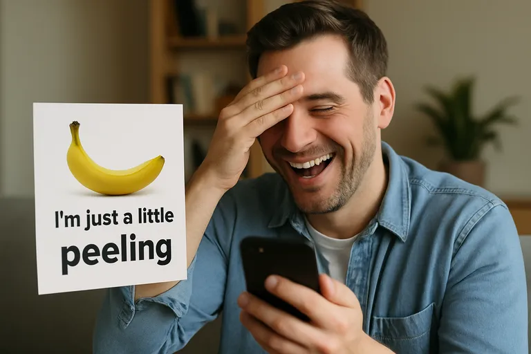 Waarom flauwe grappen en memes stiekem je beste medicijn tegen een baaldag zijn