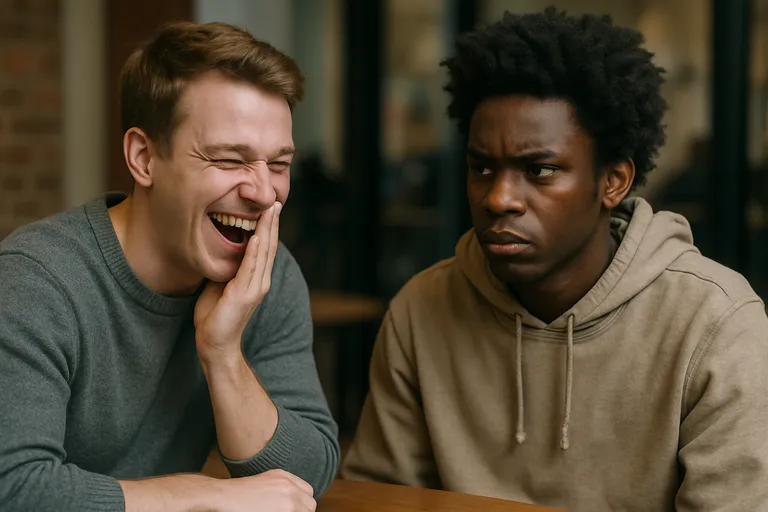 Wanneer lachen schaadt: de grens tussen humor en racistische grappen