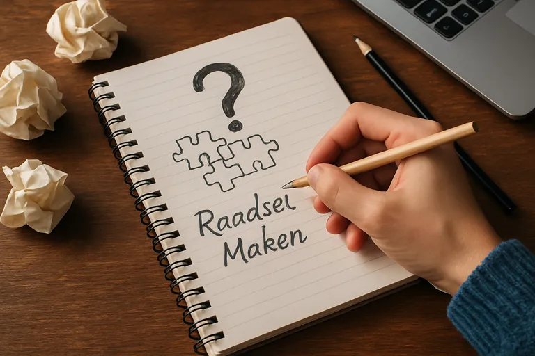 Zelf een raadsle maken en delen