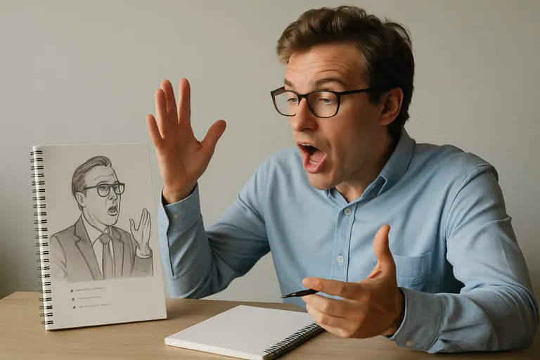 Zelf een sterke persiflage maken