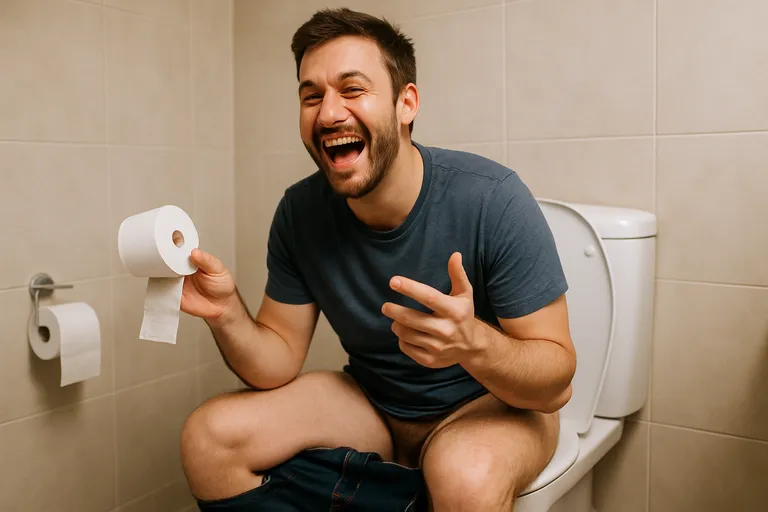 Zo maak je een goede poepgrap