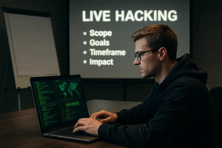 Zo verloopt een live hack stap voor stap