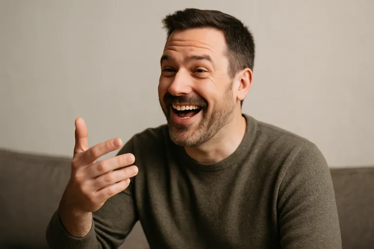 Zo vertel je een mop die werkt